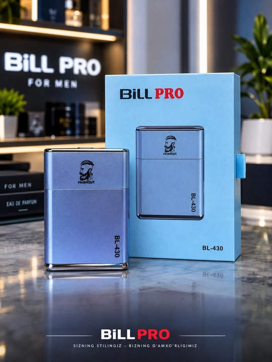 Bill PRO BL-430 — Erkaklar uchun zamonaviy elektr shaver