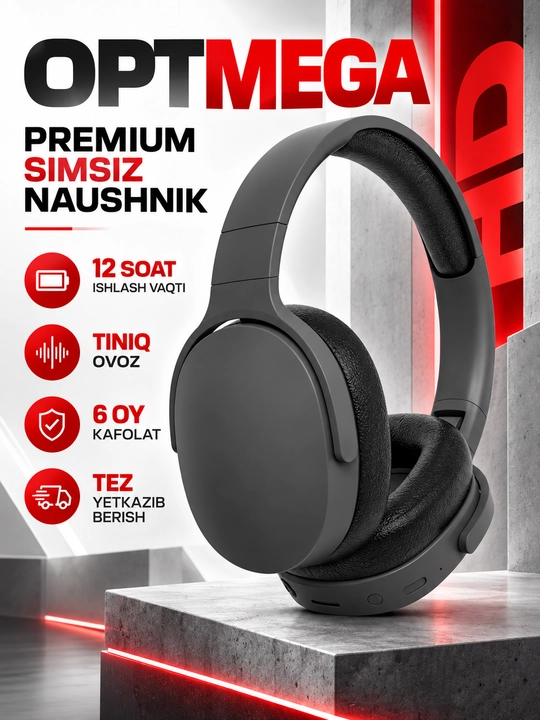 Беспроводные Bluetooth наушники WIR Wireless P2961, с микрофоном, проводные и беспроводные - 