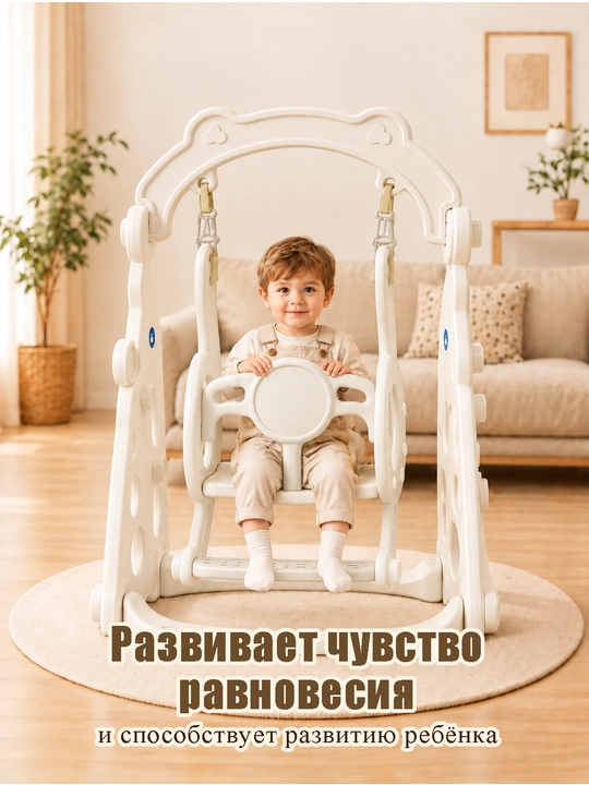 Игровой комплекс для детей, горка качели, детская площадка