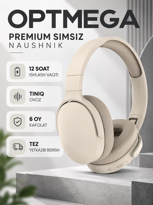 Беспроводные Bluetooth наушники WIR Wireless P2961, с микрофоном, проводные и беспроводные - 