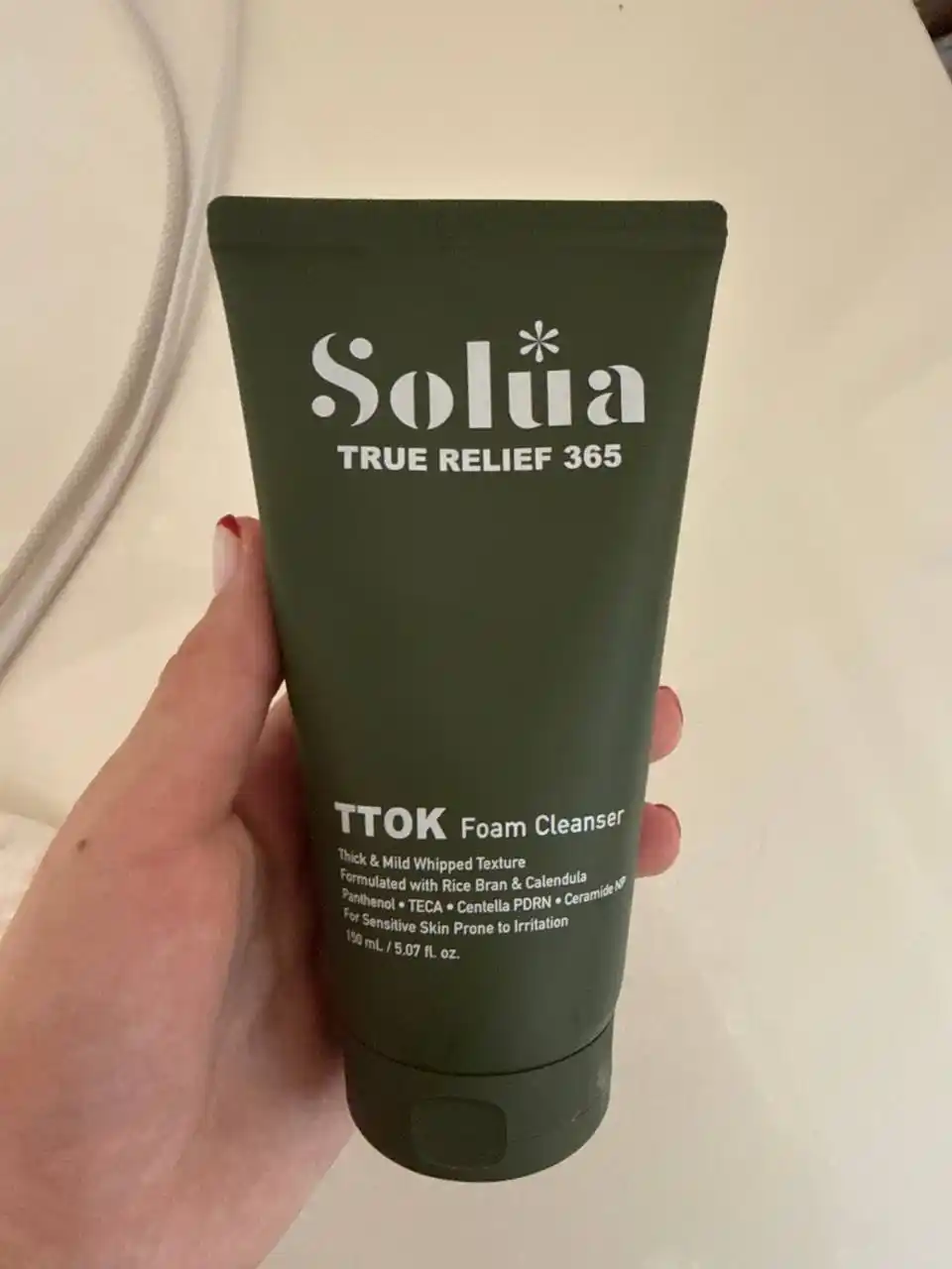 Мягкая пенка для умывания SOLUA True Relief 365 TTOK Foam Cleanser 150 мл