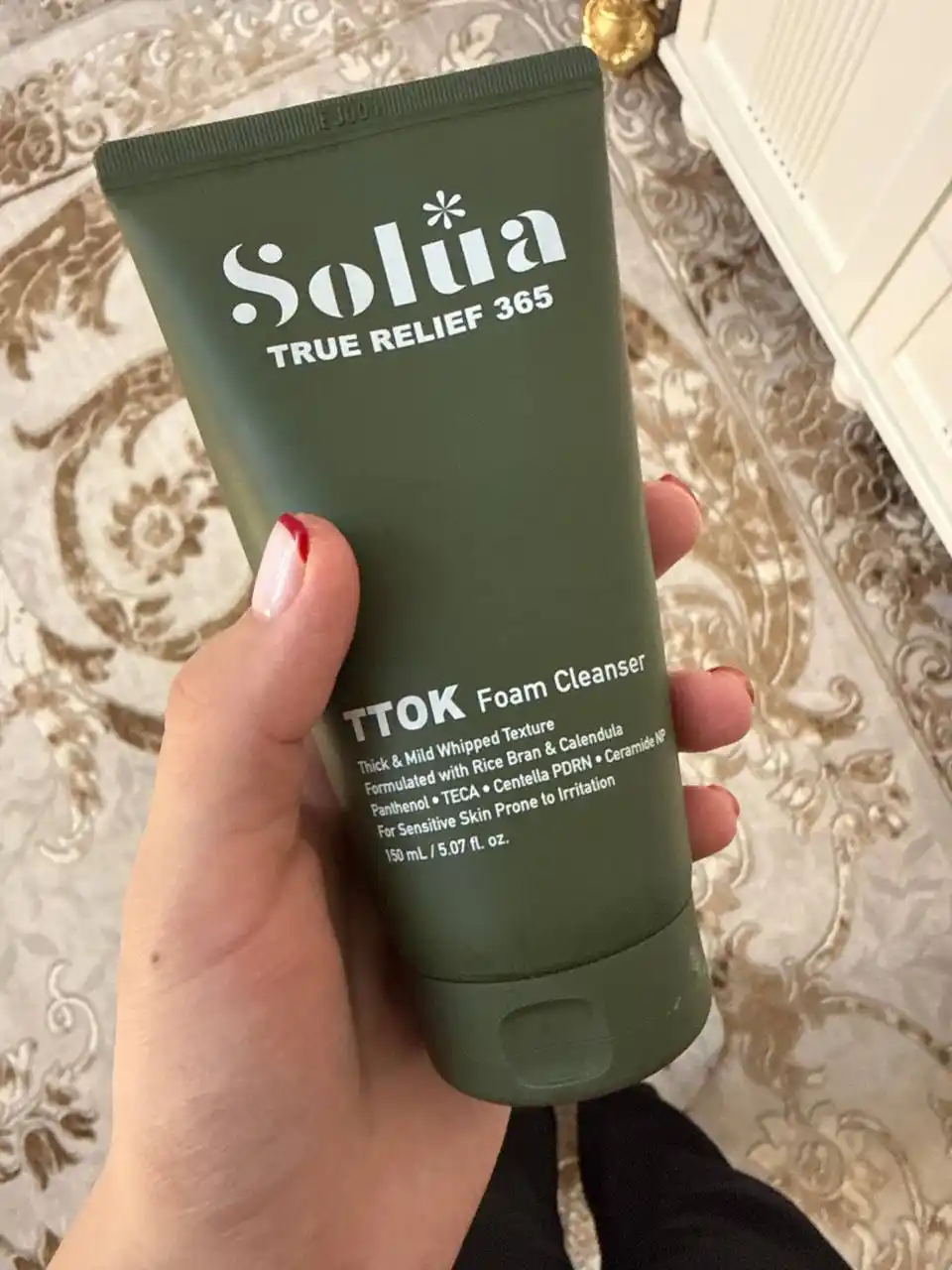 Мягкая пенка для умывания SOLUA True Relief 365 TTOK Foam Cleanser 150 мл
