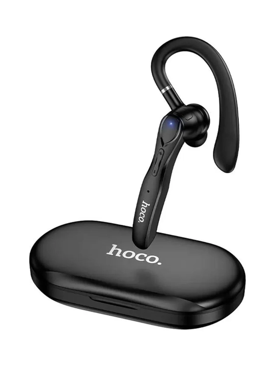 Simsiz Bluetooth garnitura Hoco DES60, mono quloqchin ENC, 19 soat, LED displeyli keys