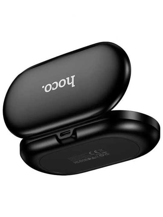 Simsiz Bluetooth garnitura Hoco DES60, mono quloqchin ENC, 19 soat, LED displeyli keys