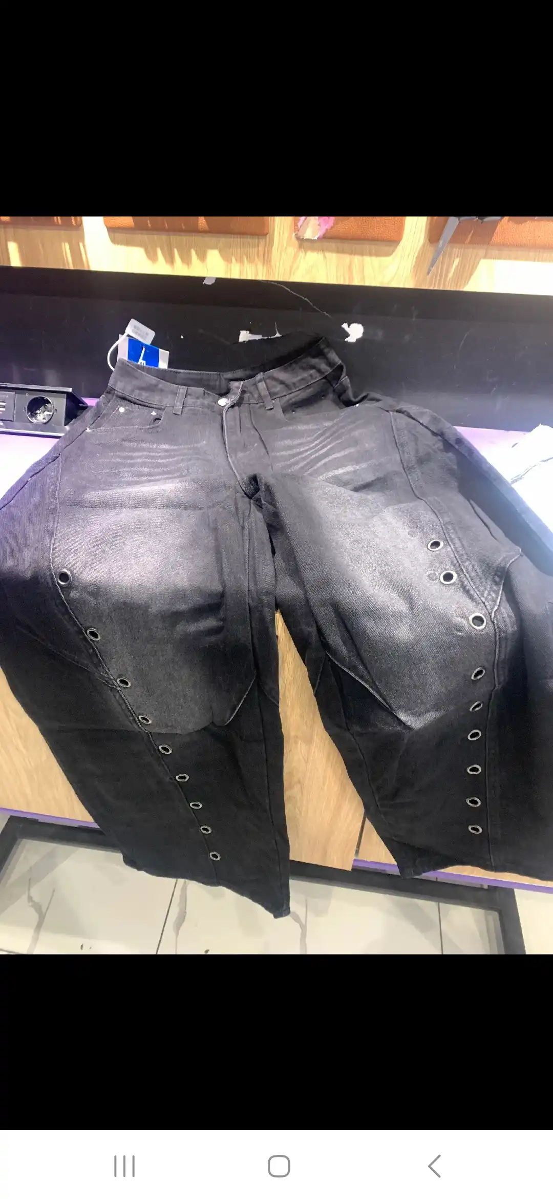 Ayollar va erkaklar jinsi shimlari, keng va yupqa, Y2K uslubidagi BAGGY, keng, yopishqoq, S-3XL