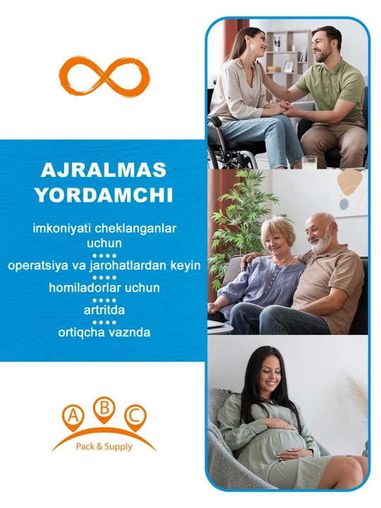 Paypoq kiyish va yechish moslamasi yordamchi keksa va operatsiyadan keyin