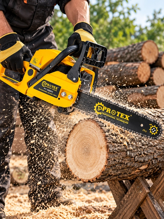 TOOLS_X Бензиновая цепная пила, бензопила, мотопила, бензопила 58CC