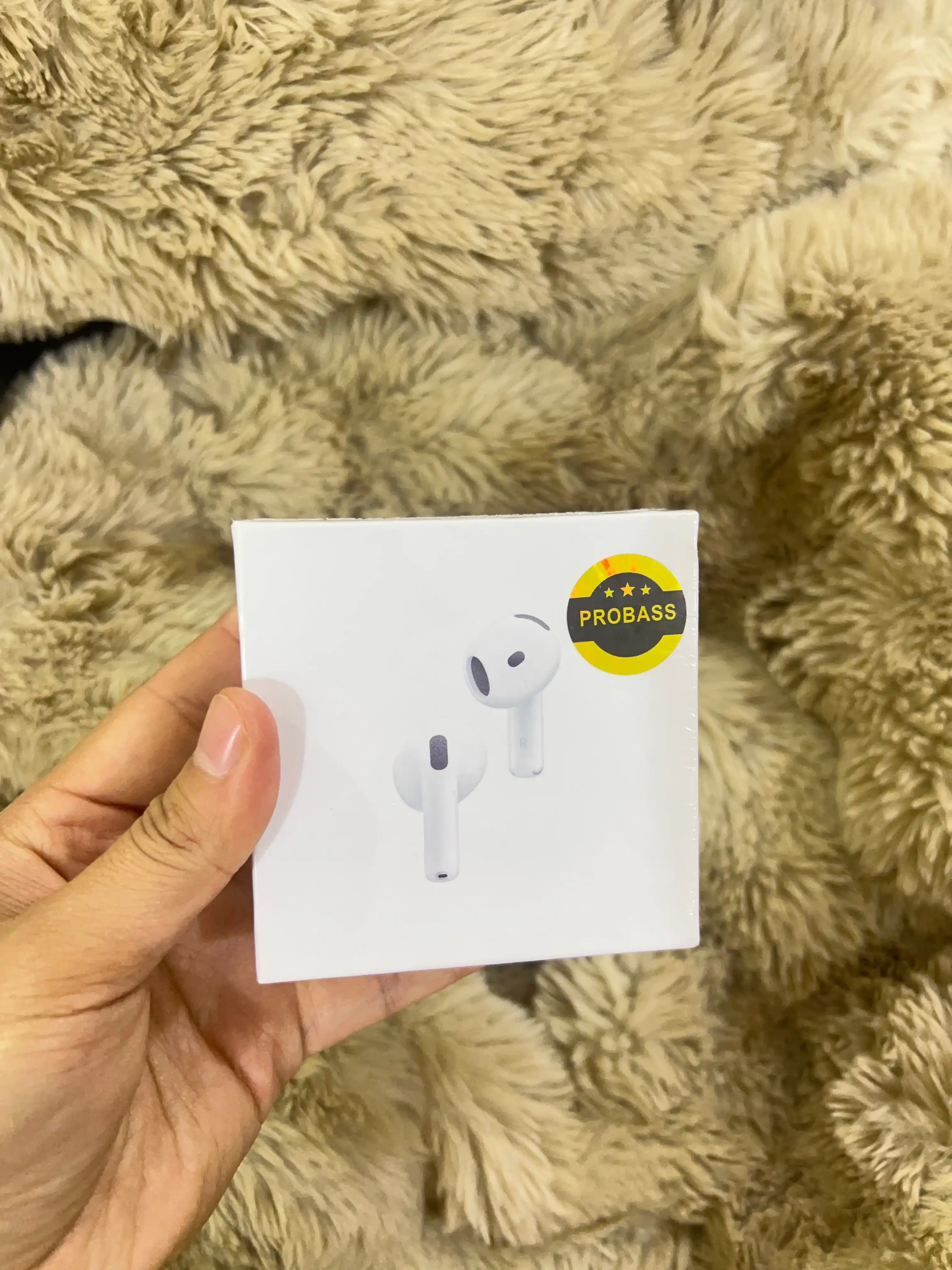 Simsiz quloqchinlar Pods 4, iPhone va Android uchun naushnik sensorli