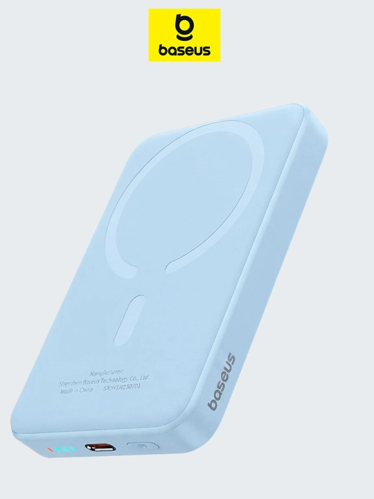 Baseus magsafe powerbank 10000 va power bank 20000 iphone uchun 22Wt