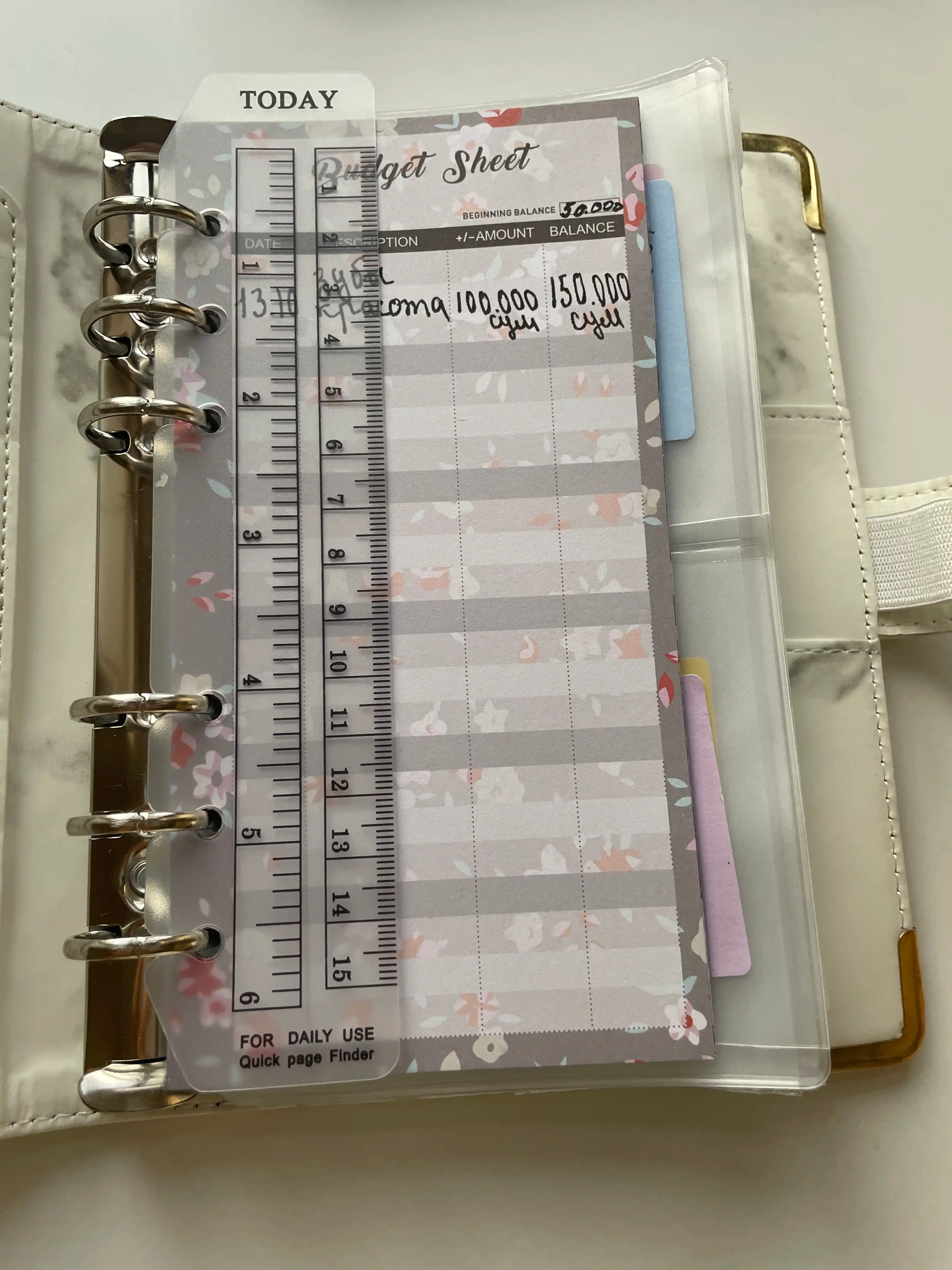Byudjet planner, pul yig'ish papkasi,planner pul yig'ish uchun