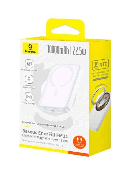 Внешний аккумулятор power bank magsafe, повербанк 20000 и powerbank 10000 Baseus