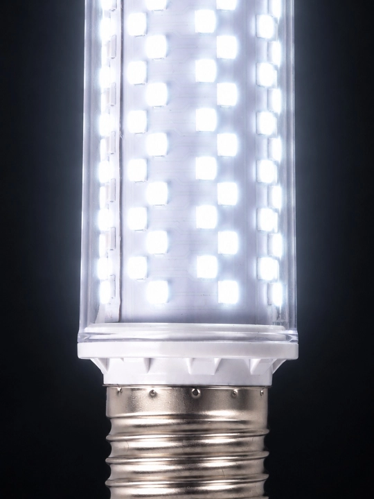 LED sham lampochkasi, 24 Vt, E27, oq chiroq va uch rangli rejim 