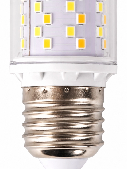 LED sham lampochkasi, 24 Vt, E27, oq chiroq va uch rangli rejim 