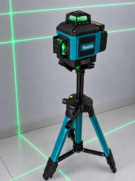 Лазерный уровень 4D D16, со стойкой