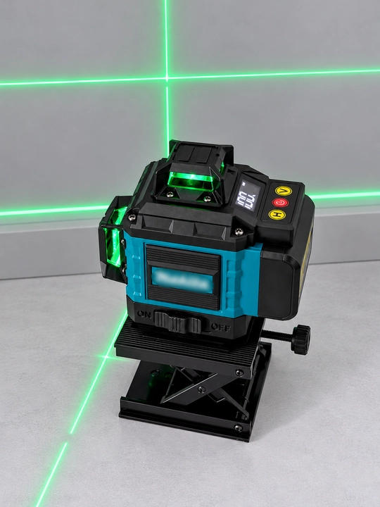 Лазерный уровень 4D D16, со стойкой