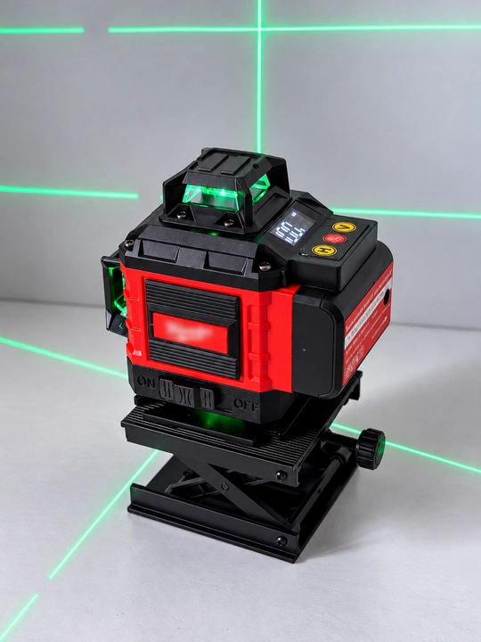 Лазерный уровень 4D D16, со стойкой