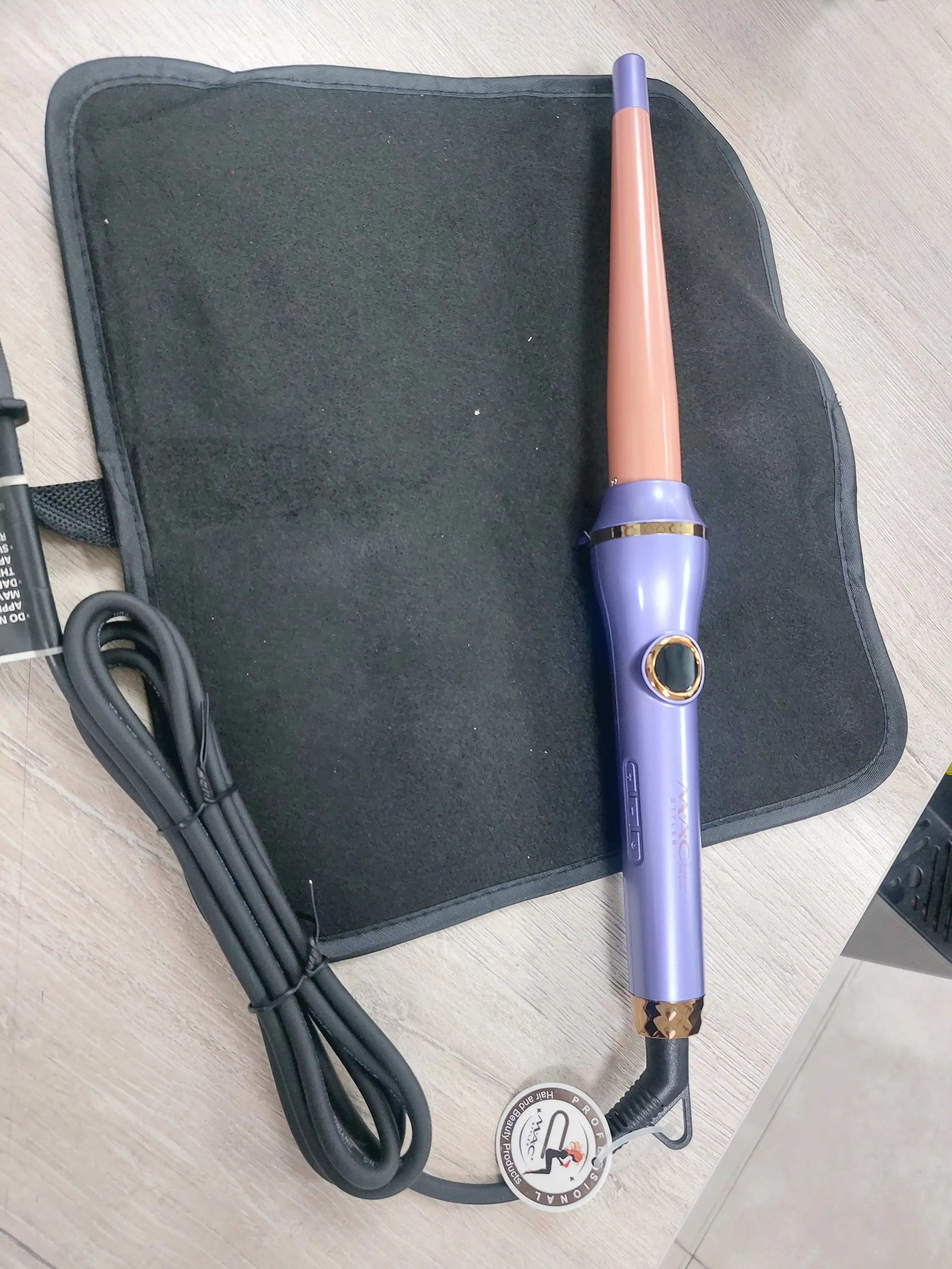 MAC Styler MC-2218A konussimon soch jingalaklagich ployka, raqamli displey, 450°F