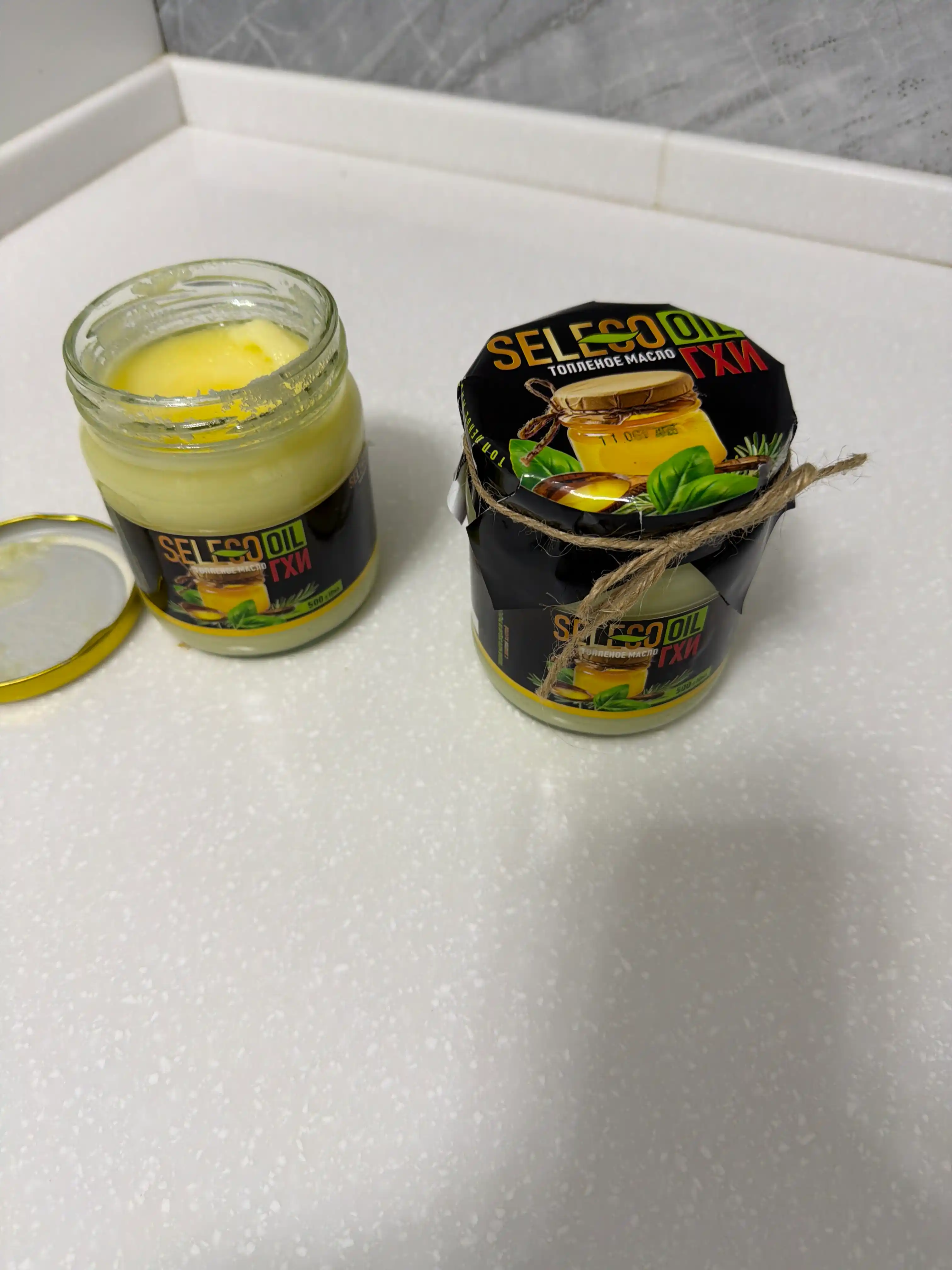 Seleco Oil Ghi Eritilgan Sariyog‘ tabiiy yog‘ 500 g, 750 g, 1000 g