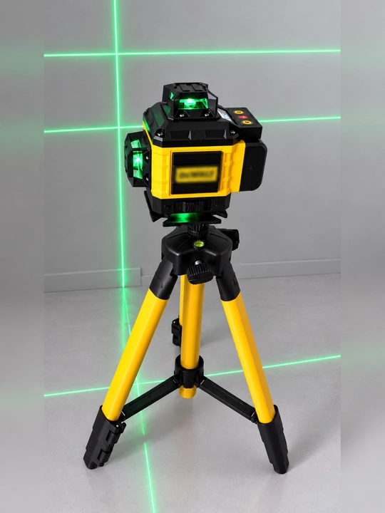 Лазерный уровень 4D D16, со стойкой