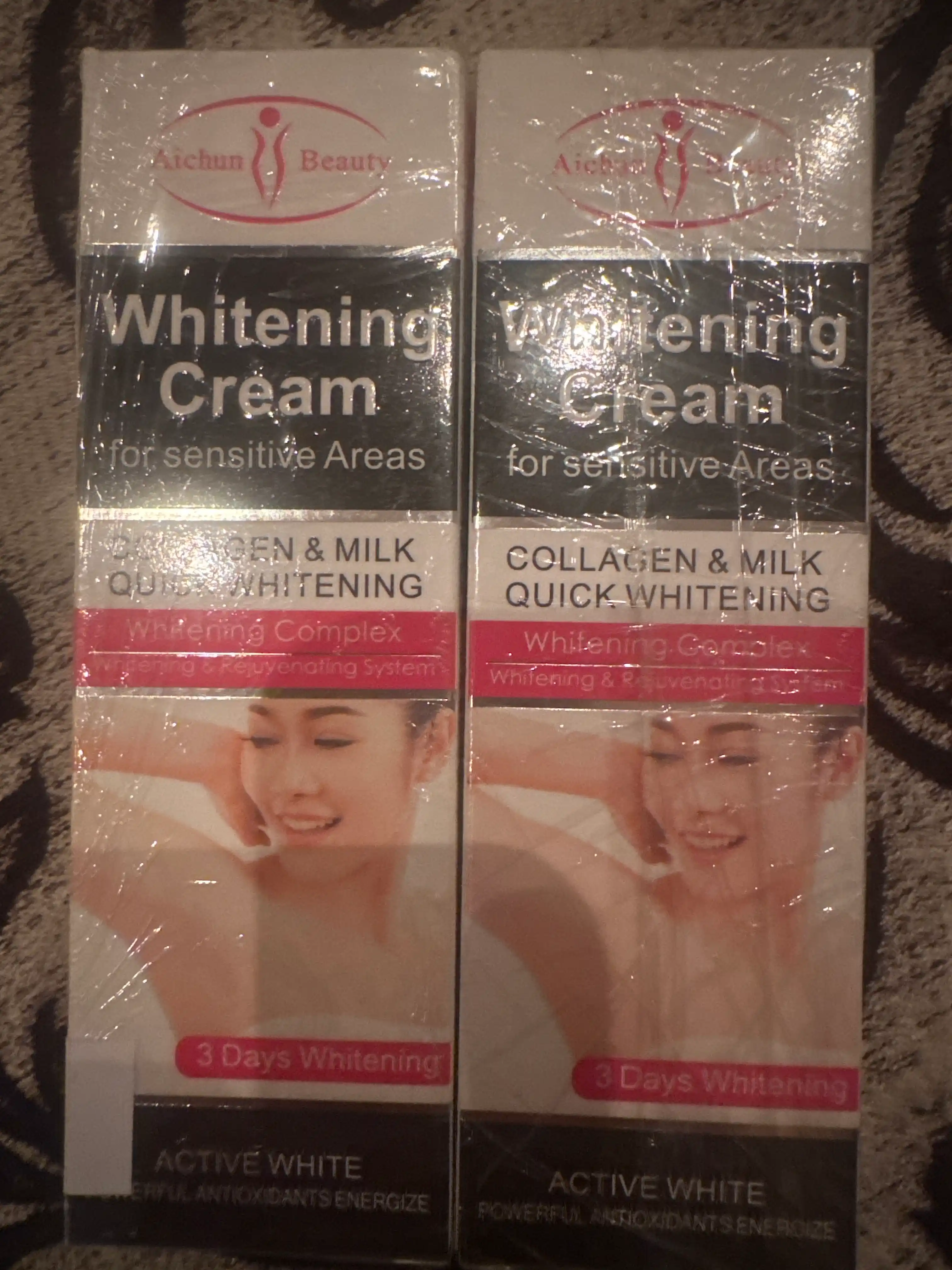 Aichun Beauty Whitening Cream, осветляющий крем с коллагеном, 60 г