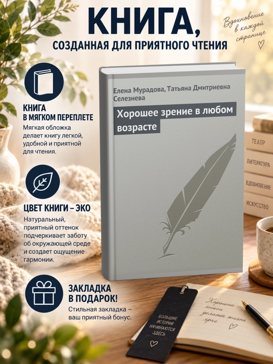 Селезнева Татьяна Дмитриевна, Мурадова Елена Олеговна Хорошее зрение в любом возрасте - 