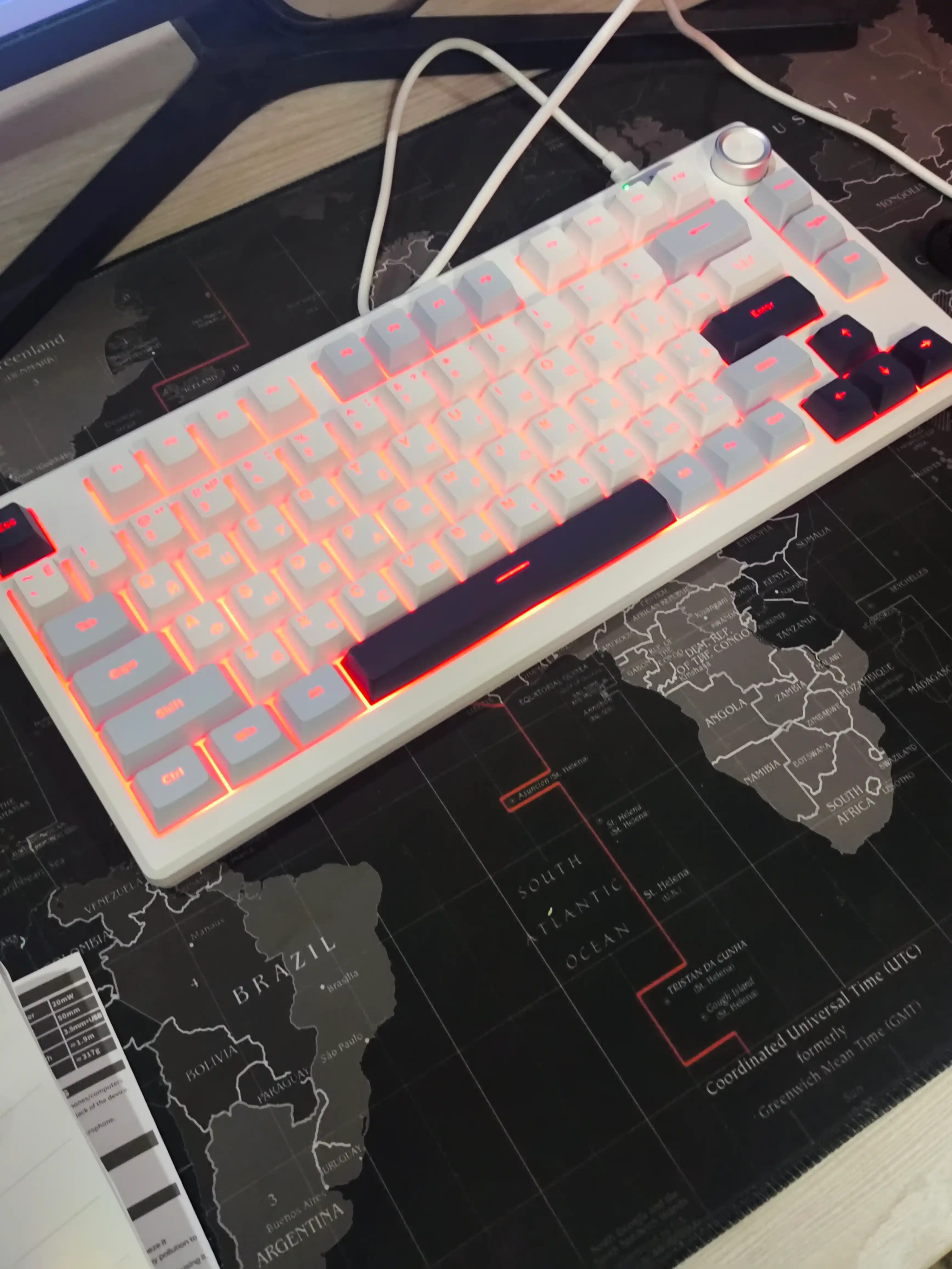 Игровая клавиатура FURYCUBE IP75, мембранная, для ПК и ноутбука, RGB