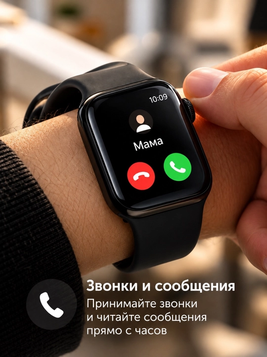 Aqlli soat 11 series, smart soat, 1 va 3 xil remeshoklarda, Bluetooth ulanish