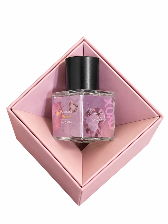 Ayollar uchun Maiden Anna Rose atir moyi, atirgul iforli surtiladigan mini atir 10 ml