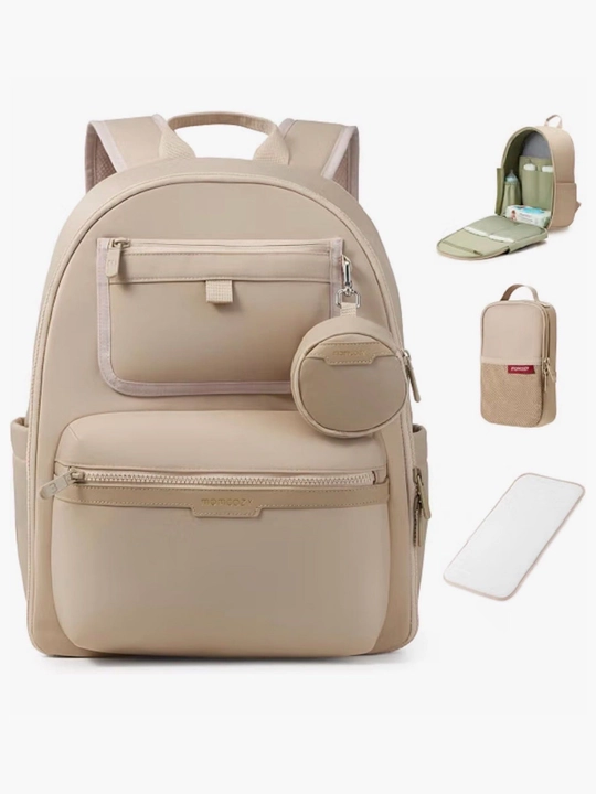 Momcozy LG011, рюкзак для мамы, сумка для подгузников и детских вещей