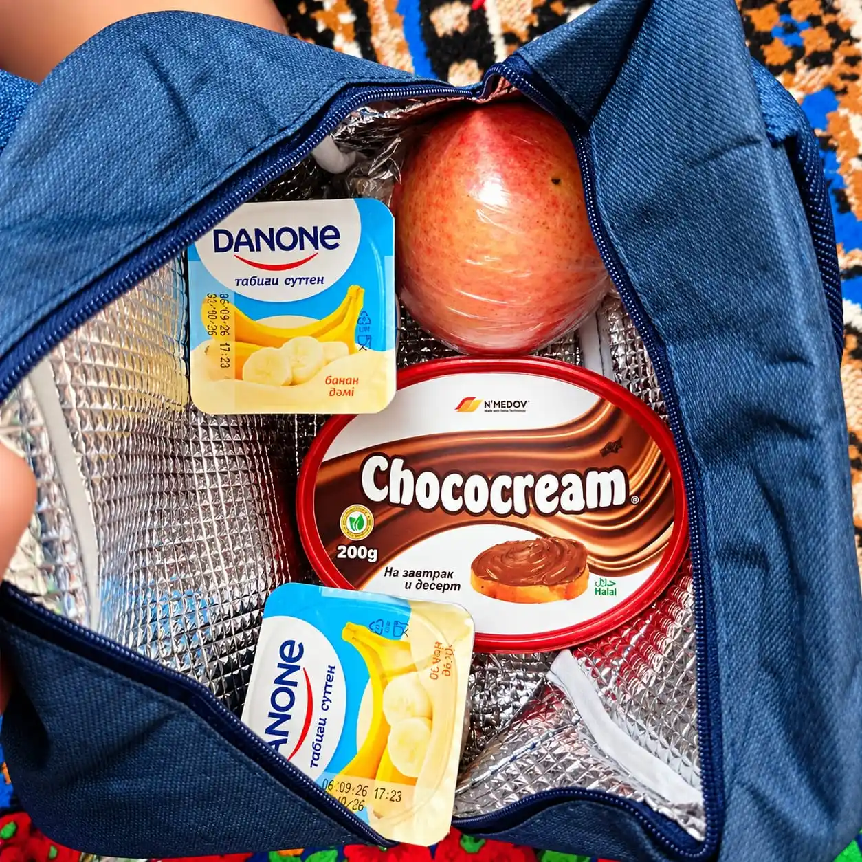 Термосумка для еды, изотермическая сумка для горячих и холодных продуктов