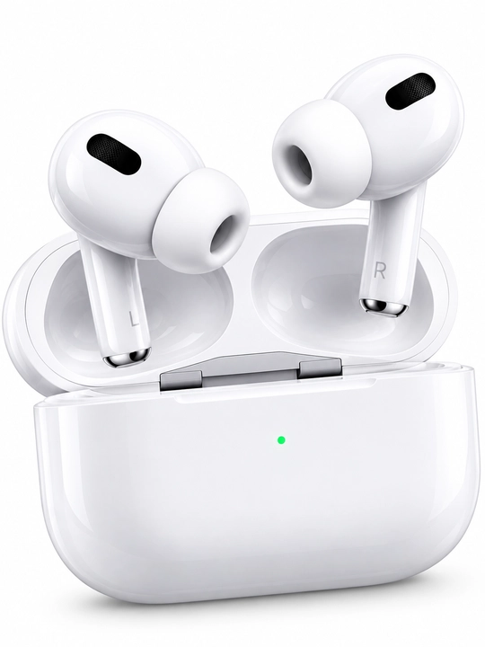 Беспроводные Bluetooth-наушники PRO 4, белые, с зарядным кейсом