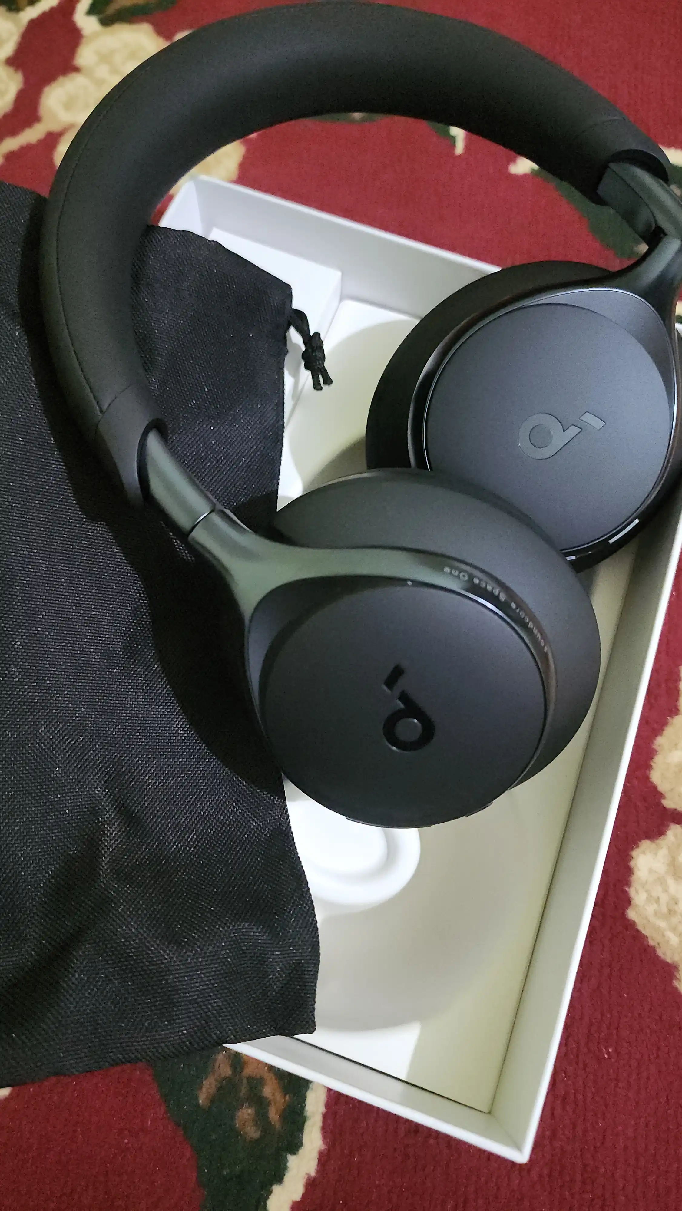 Soundcore Space One simsiz Bluetooth quloqchinlar, ANC shovqinni kamaytirish, 40 soat