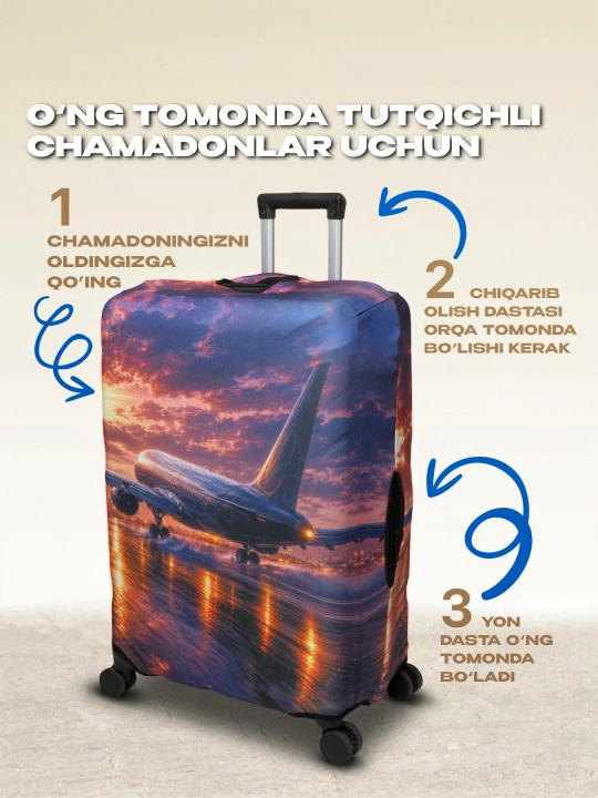 Чехол для чемодана, эластичный и плотный, защитный чехол на чемодан