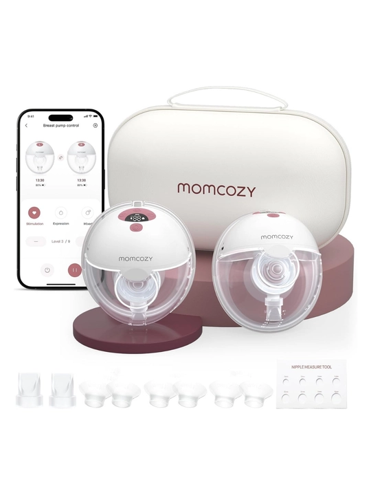 Momcozy M5 Smart Double, двойной электрический молокоотсос - 