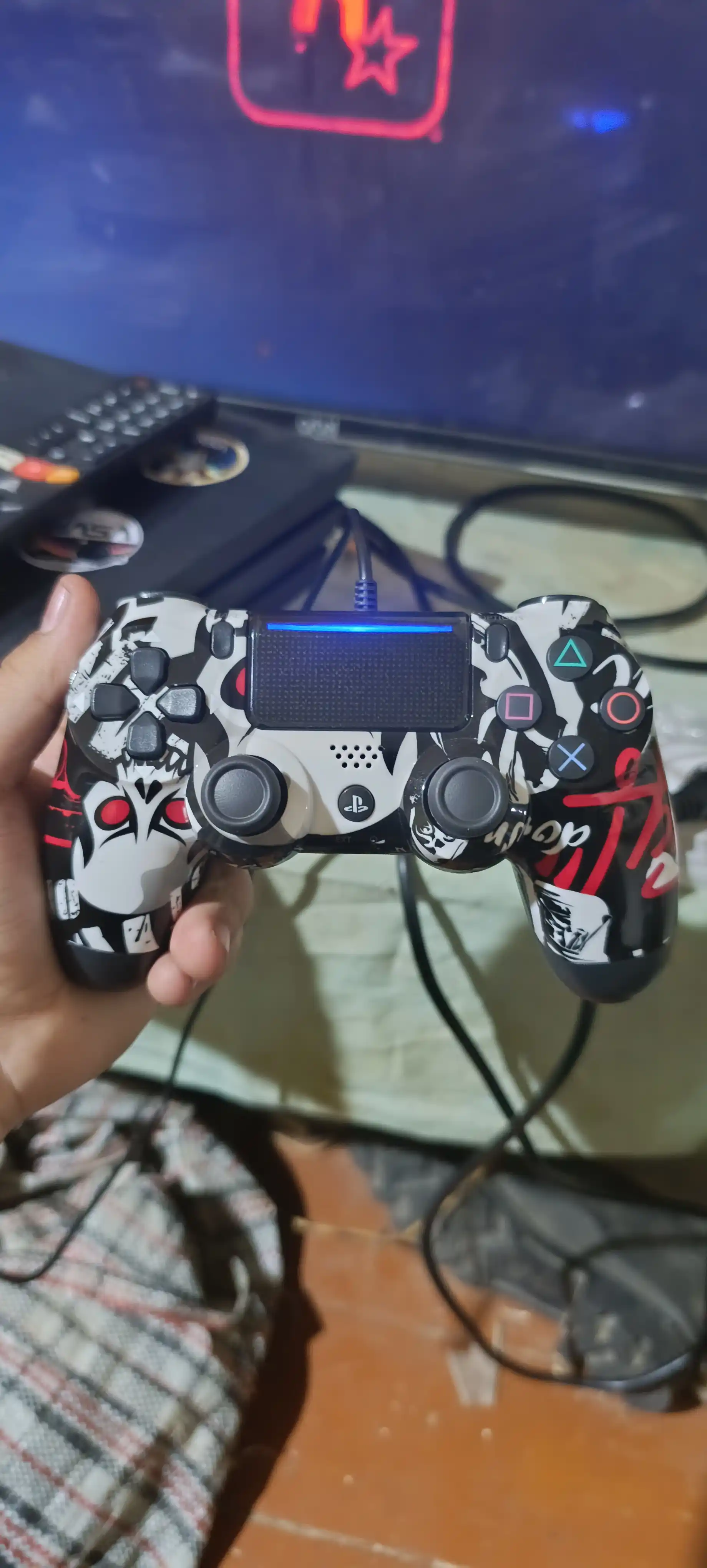 Геймпад джойстик PS4, беспроводной bluetooth
