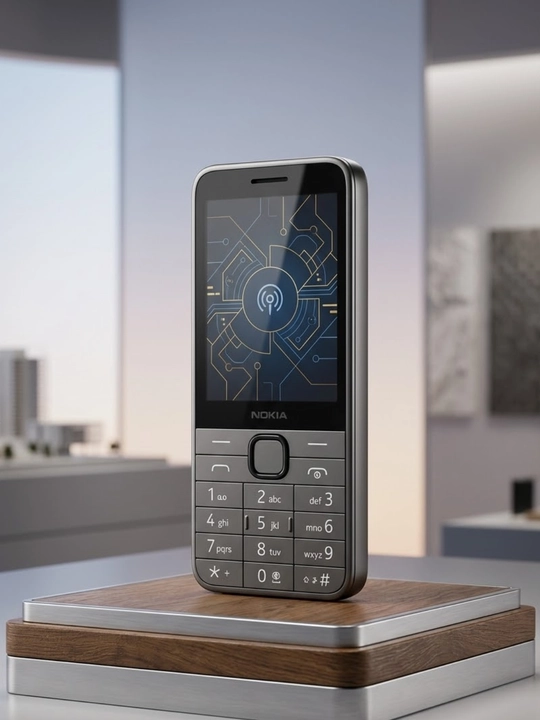 Nokia 235 4G tugmali mobil telefon, 2.8 dyuymli ekran, 1450 mA·soat batareya