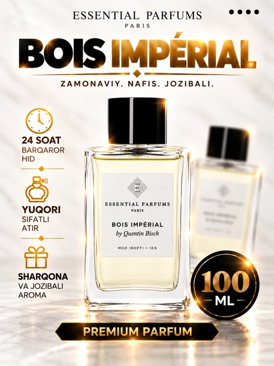 Essential Parfums Bois Impérial Eau de Parfum 100 мл – унисекс, древесно-пряный аромат - 