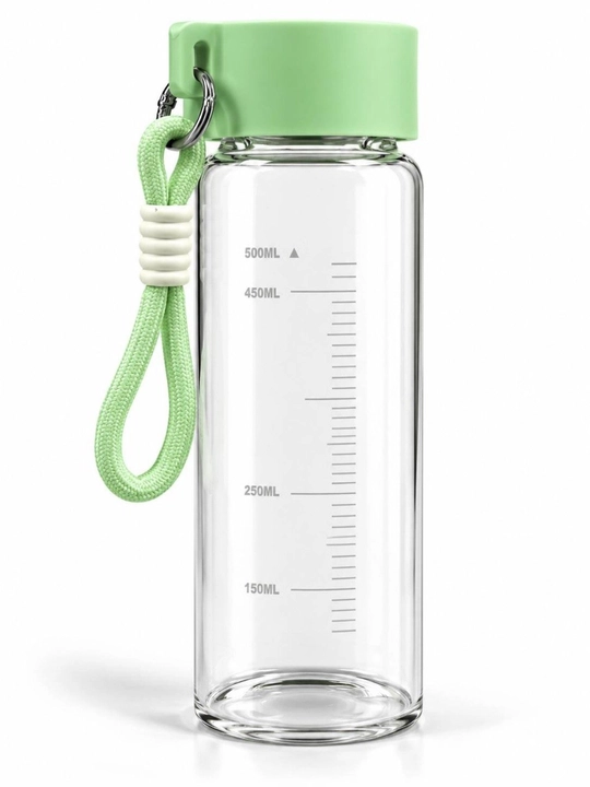 500 ml ECO shisha butilka, ichki setka va qulay tutqich bilan