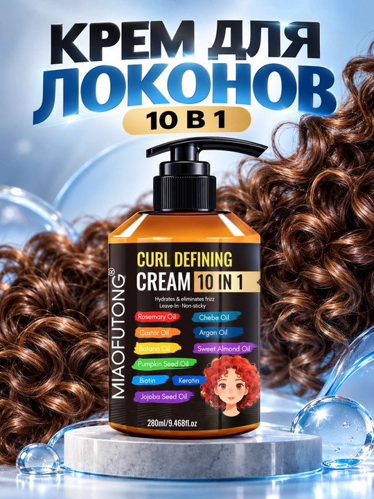 Krem Jingalak soch uchun, namlovchi effect, keratin lik,  quruq sochlarga, silliq effect