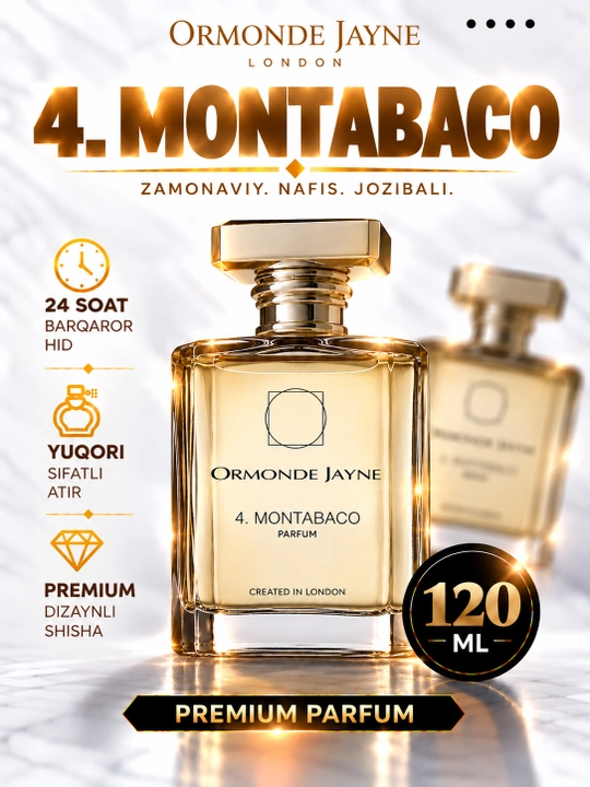 Ormonde Jayne Montabaco Eau de Parfum 120 мл – унисекс, табачный и древесный аромат - 