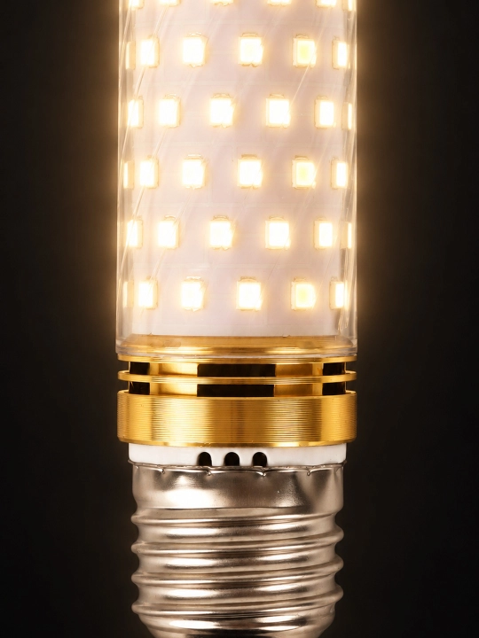 LED sham lampochkasi, 16 Vt, E27, oq, neytral va sariq chiroq