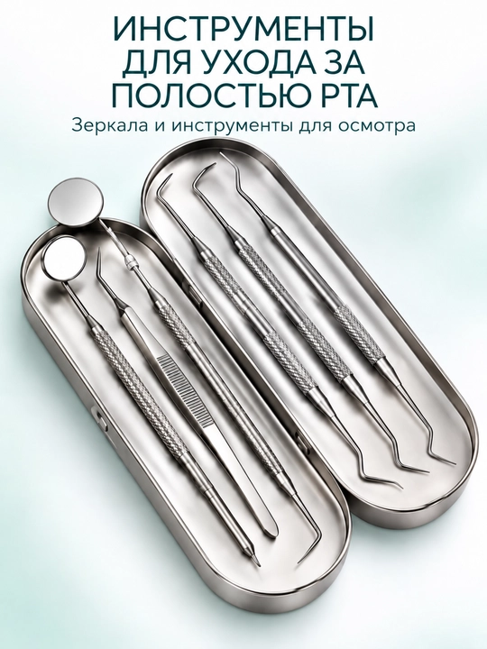 Og'iz bo'shliq parvarishi uchun instrument nabori - 