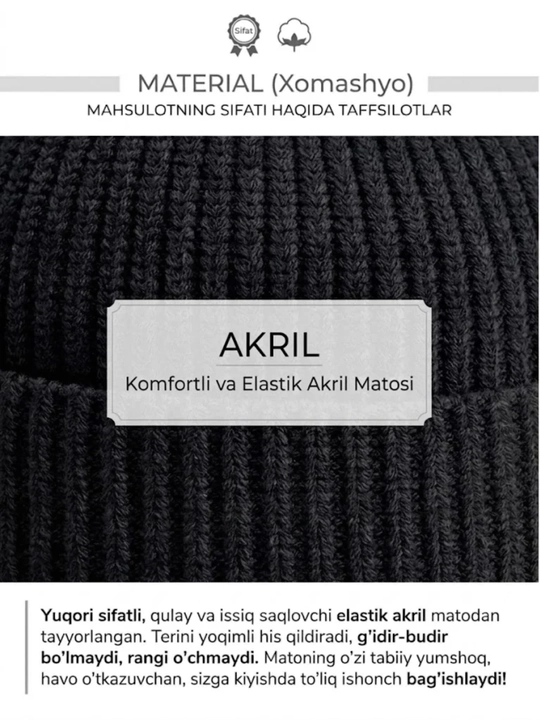 Erkaklar va ayollar uchun issiq qishki va kuzgi bini shlyapasi, uniseks