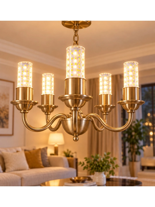 LED sham lampochkasi, 36 Vt, E27, oq va neytral chiroq