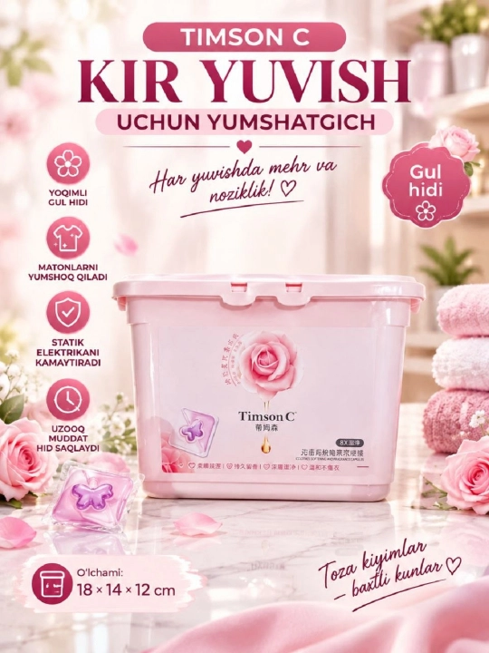 Kir yuvish kapsulalari