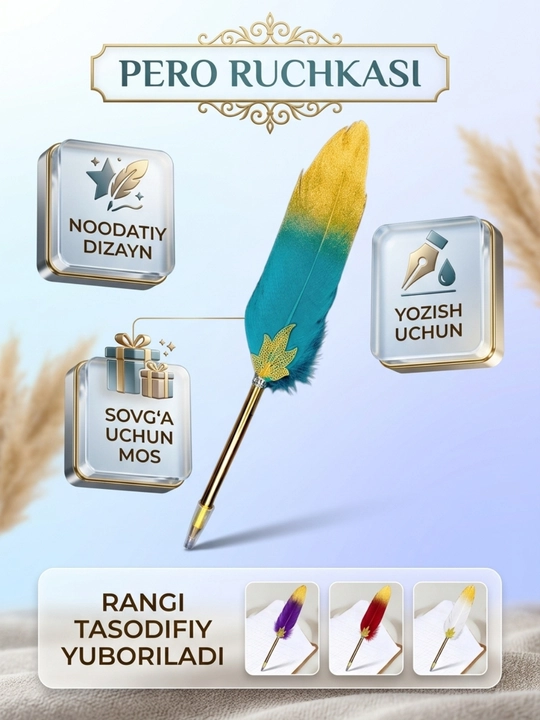 Pero ruchkasi, tasodifiy rang