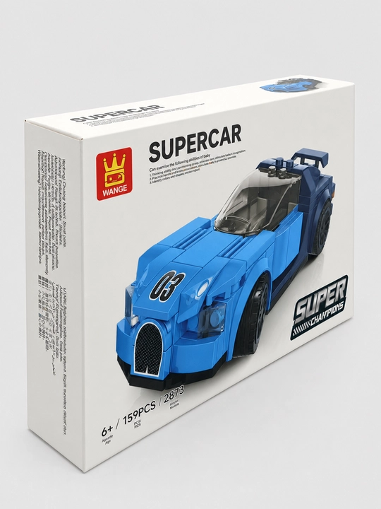 Konstruktor WANGE Supercar 2873 Super Champions, 139 detal, 6+