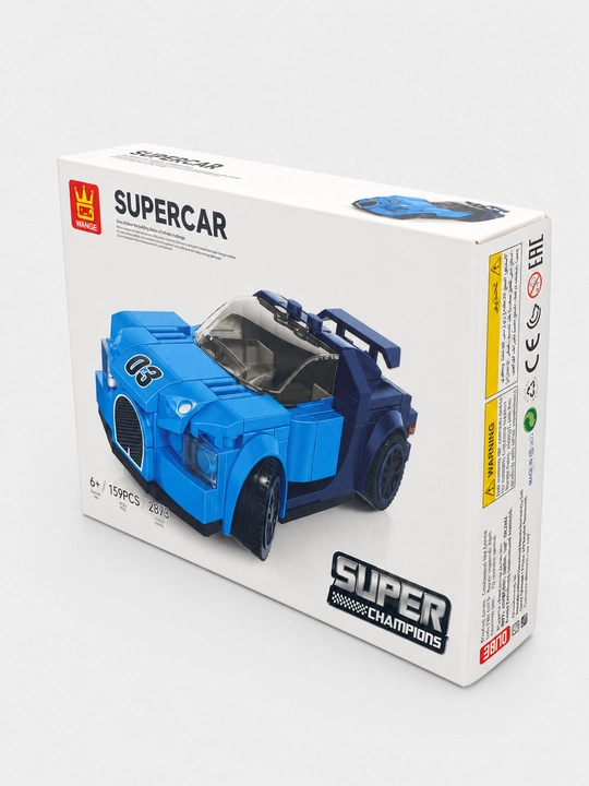 Konstruktor WANGE Supercar 2873 Super Champions, 139 detal, 6+