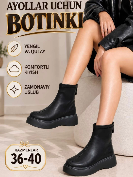 Ayollar etiklari, qishki va kuzgi oyoq polsapojkalar, mo'ynali issiq va suv o'tkazmaydigan - 