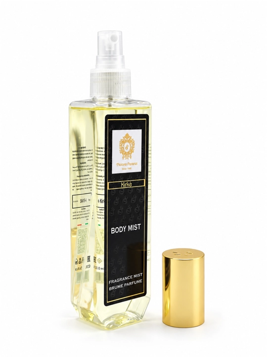 Kirke Body Mist 200 ml, mevali-shirin va mushkli tana spreyi, uniseks